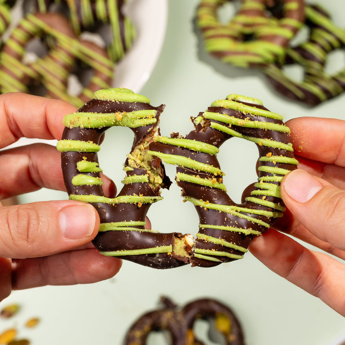 Dubai Belgian Chocolate Pretzels